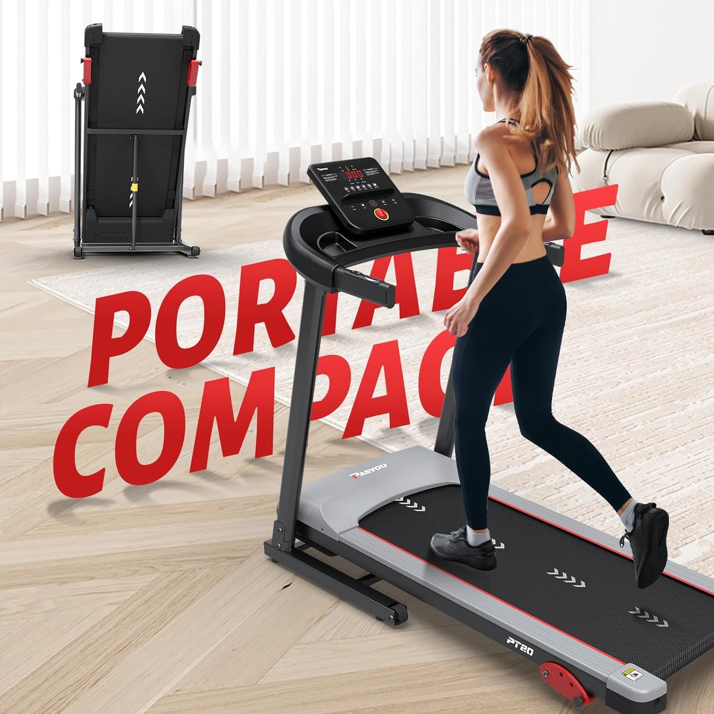 PASYOU PT20 Foldable Treadmill