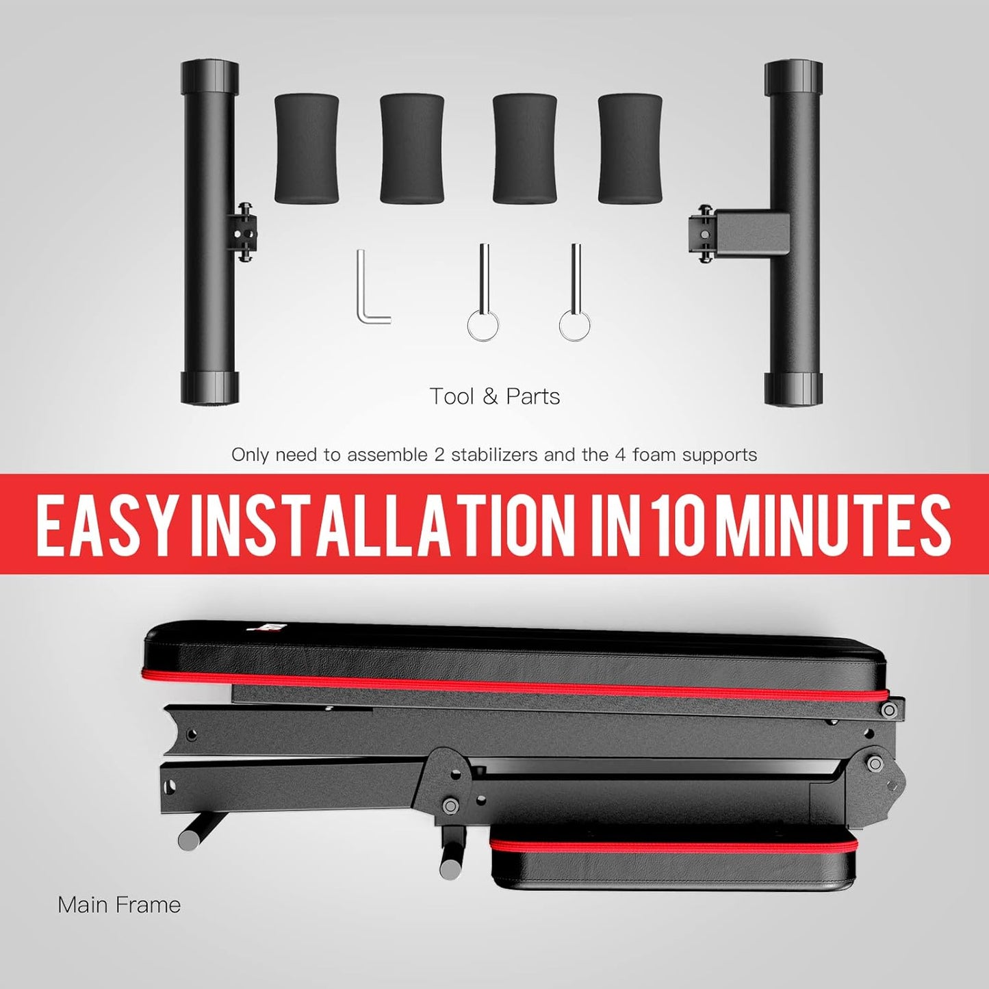 PASYOU PA300 Adjustable Weight Bench