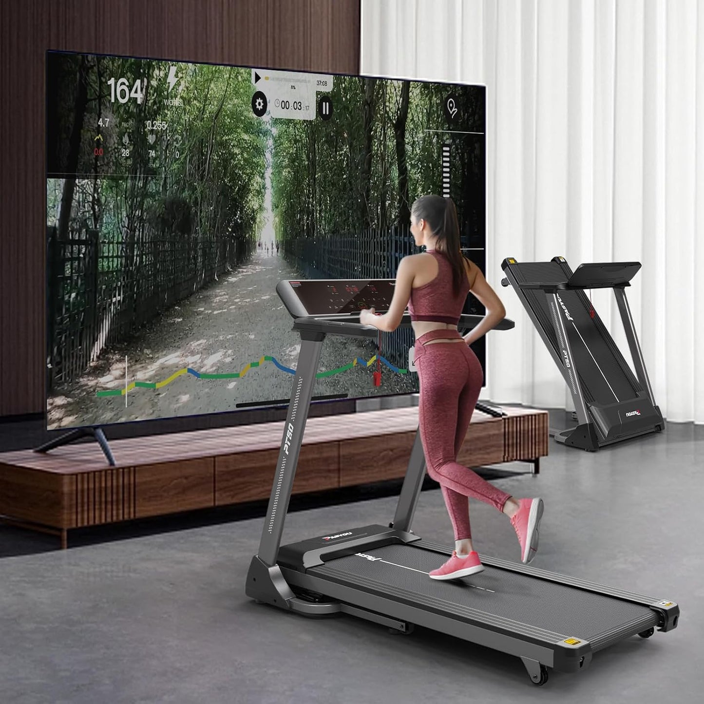 PASYOU PT50 Fodable Treadmill