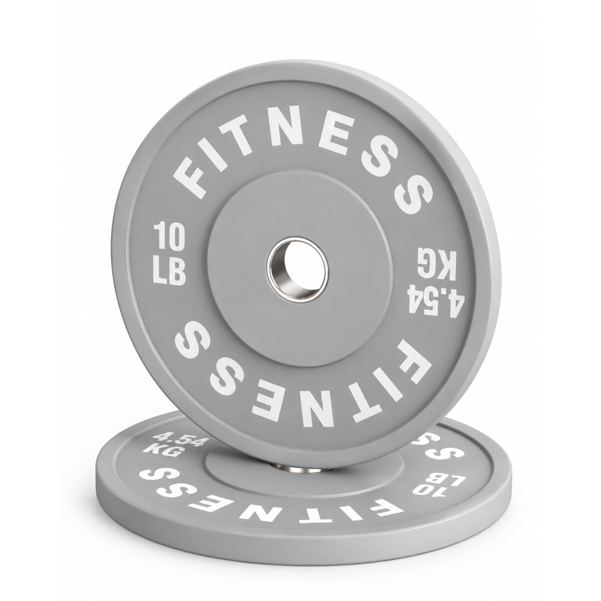 PASYOU 230 LB Color-Coded Rubber Bumper Plate Set for Home Gym