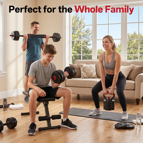 PASYOU PD25 Adjustable Dumbbells Set for Home Gym