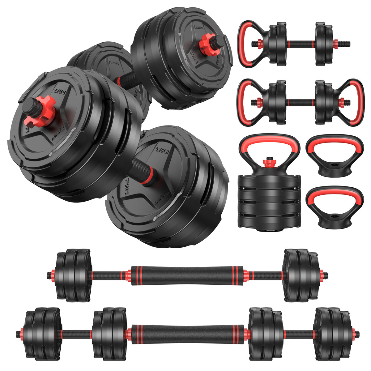 PASYOU PD25 Adjustable Dumbbells Set for Home Gym