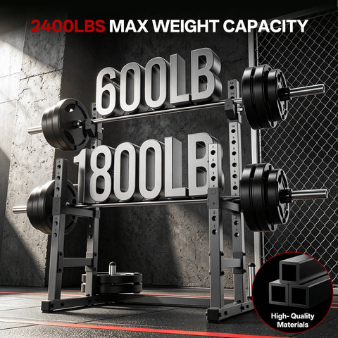 PASYOU SR30 Heavy-Duty Squat Rack for Home Gym