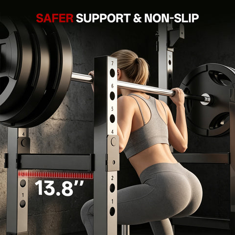 PASYOU SR30 Heavy-Duty Squat Rack for Home Gym
