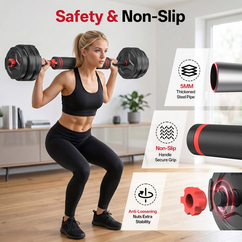 PASYOU PD25 Adjustable Dumbbells Set for Home Gym