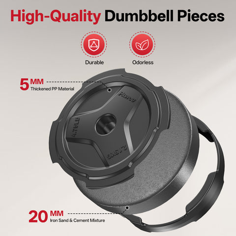 PASYOU PD25 Adjustable Dumbbells Set for Home Gym