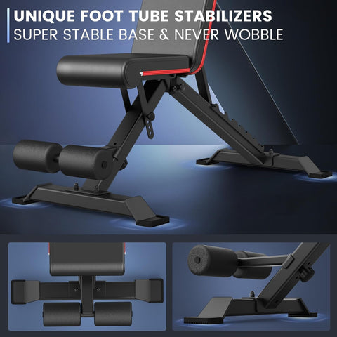 PASYOU PA400 Adjustable Weight Bench